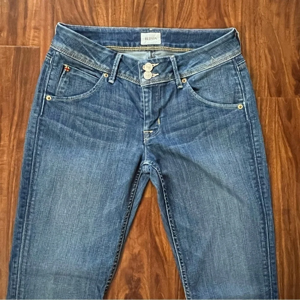 Hudson Collin Flap Skinny Midrise Denim Jeans NW422ZNA Womens size 27